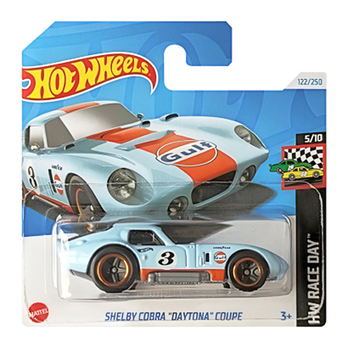 Хот Вілс Шелбі Кобра Hot Wheels HW Race Day Shelby Cobra Daytona Coupe