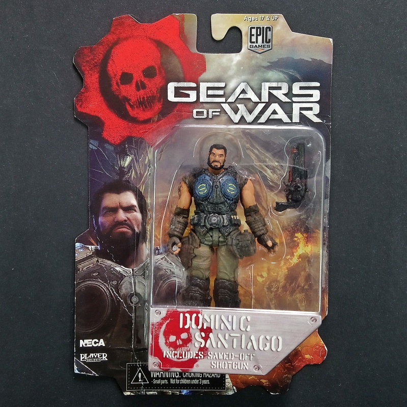 NECA Gears of War Dominic Santiago 1:18