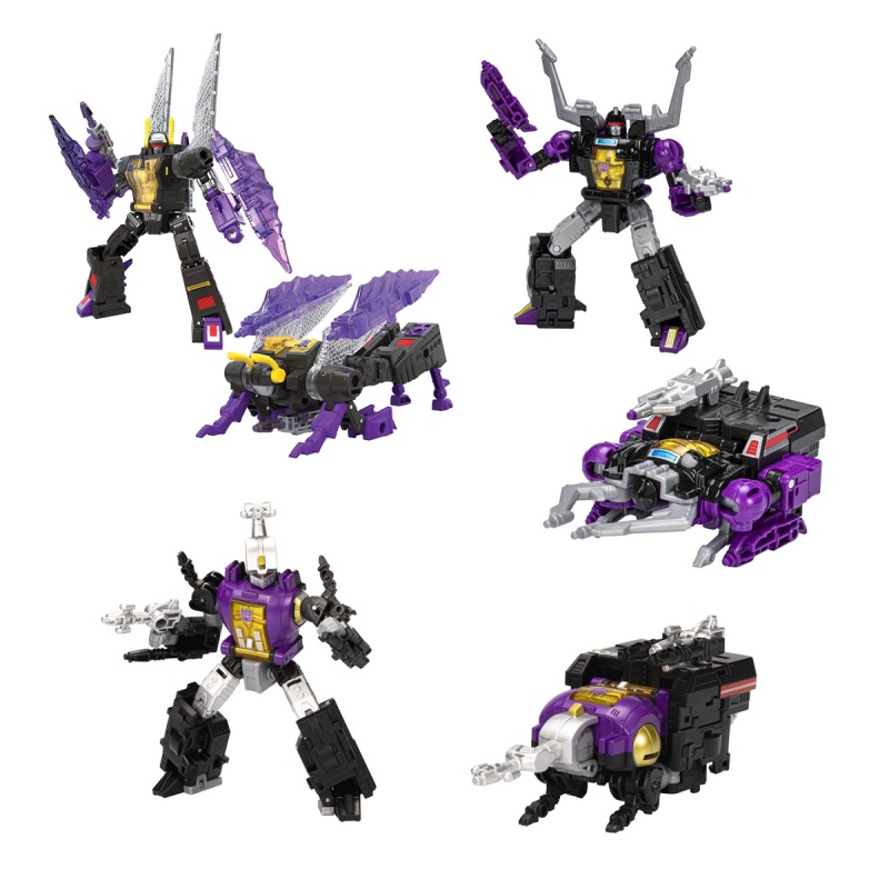 Сет з трьох Трансформерів Інсектиконів Hasbro Takara Transformers Legacy