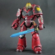 Кастом Сержант Кривавих Янголів Вархаммер 40000 McFarlane Toys Warhammer 40K Blood Angels Assault Intercessor Sergeant