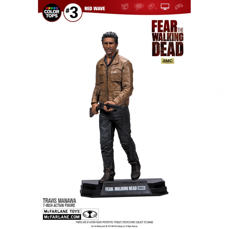 Ходячі мерці Тревіс Манава McFarlane Toys Color Tops Fear The Walking Dead Travis Manava