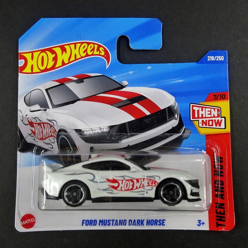 Хот Вілс Форд Мустанг Hot Wheels Then and Now Ford Mustang Dark Horse